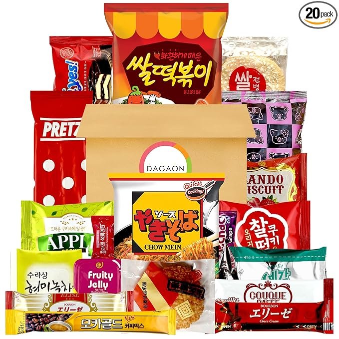 Kdrama snack box gift idea