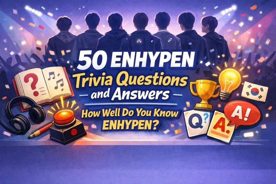 50 ENHYPEN Trivia Questions and Answers