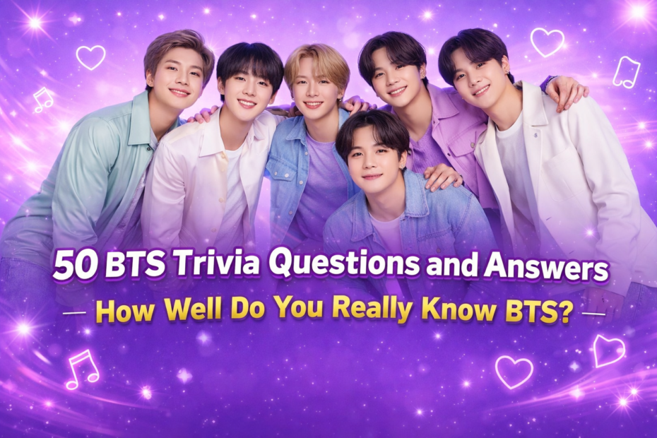 BTS trivia questions and answers