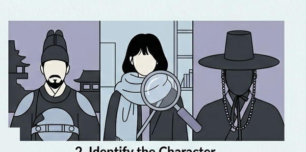 identify the character k-drama trivia game